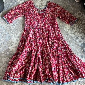 Santa Fe broomstick dress